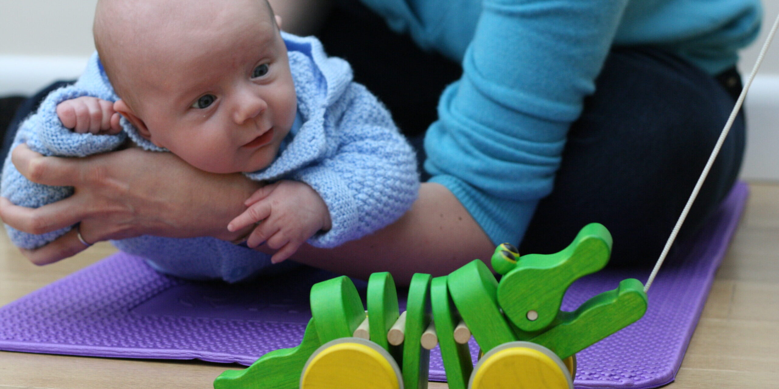 tummy time at Baby College