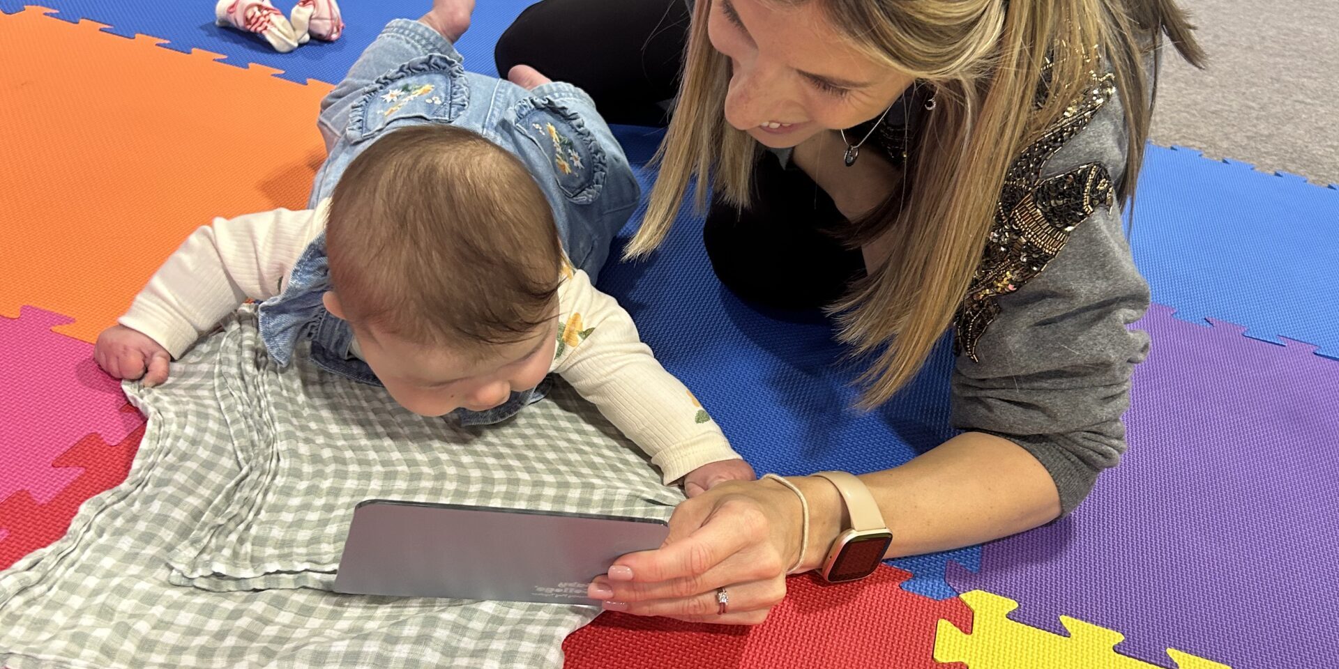learning together at baby college classes