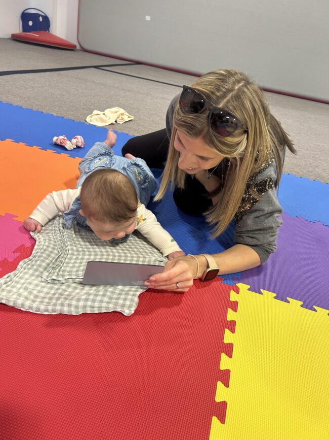 learning together at baby college classes